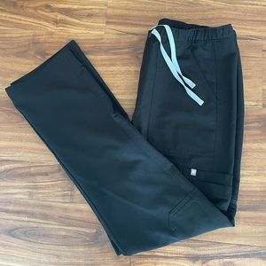 FIGS Mens Cairo Cargo Scrub Pants Black Regular Large